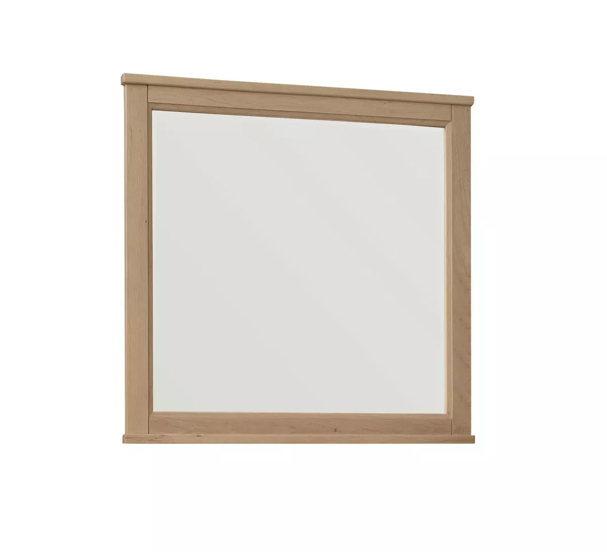 Crafted Cherry - Beveled Glass Landscape Mirror - Bleached Cherry