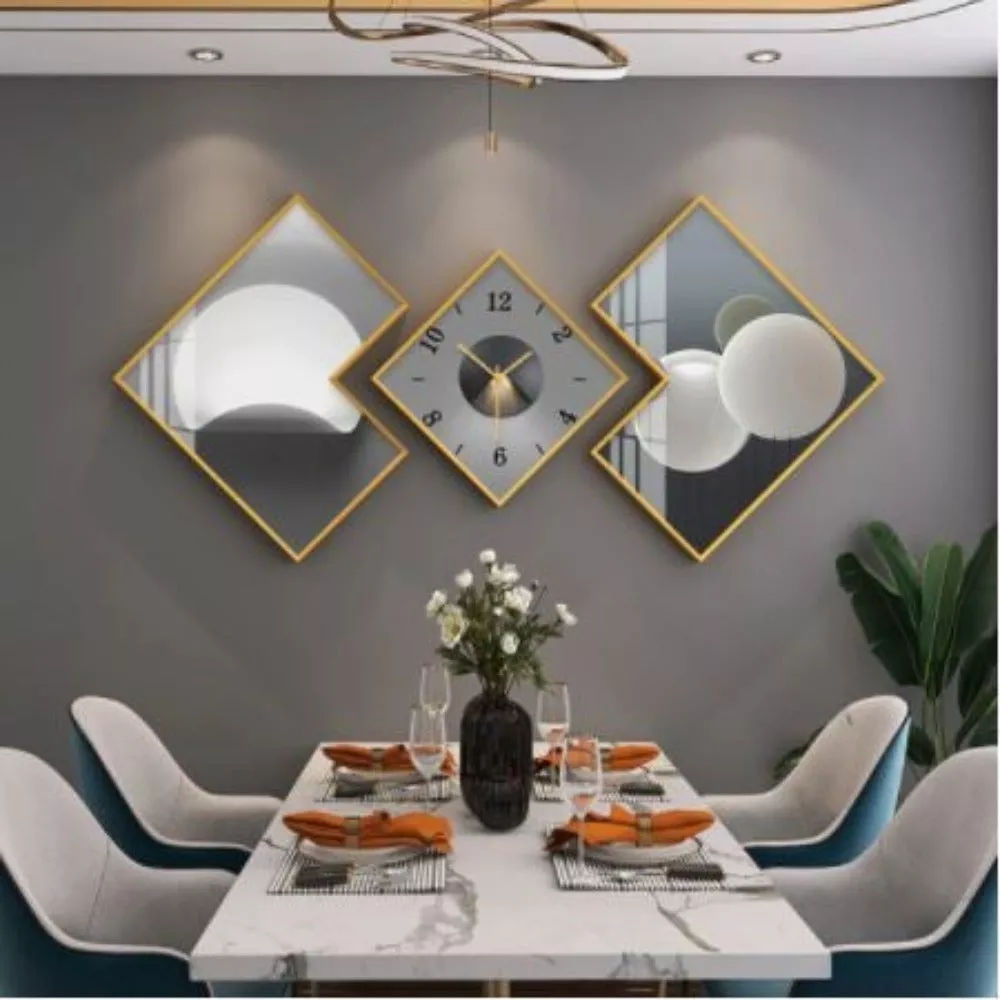 Creatively Designed Silent Wall Clock For Home Decor