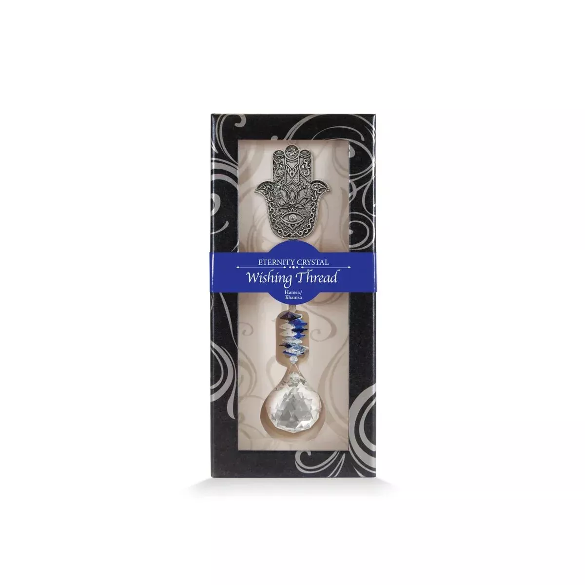 Crystal Wishing Thread - Hamsa