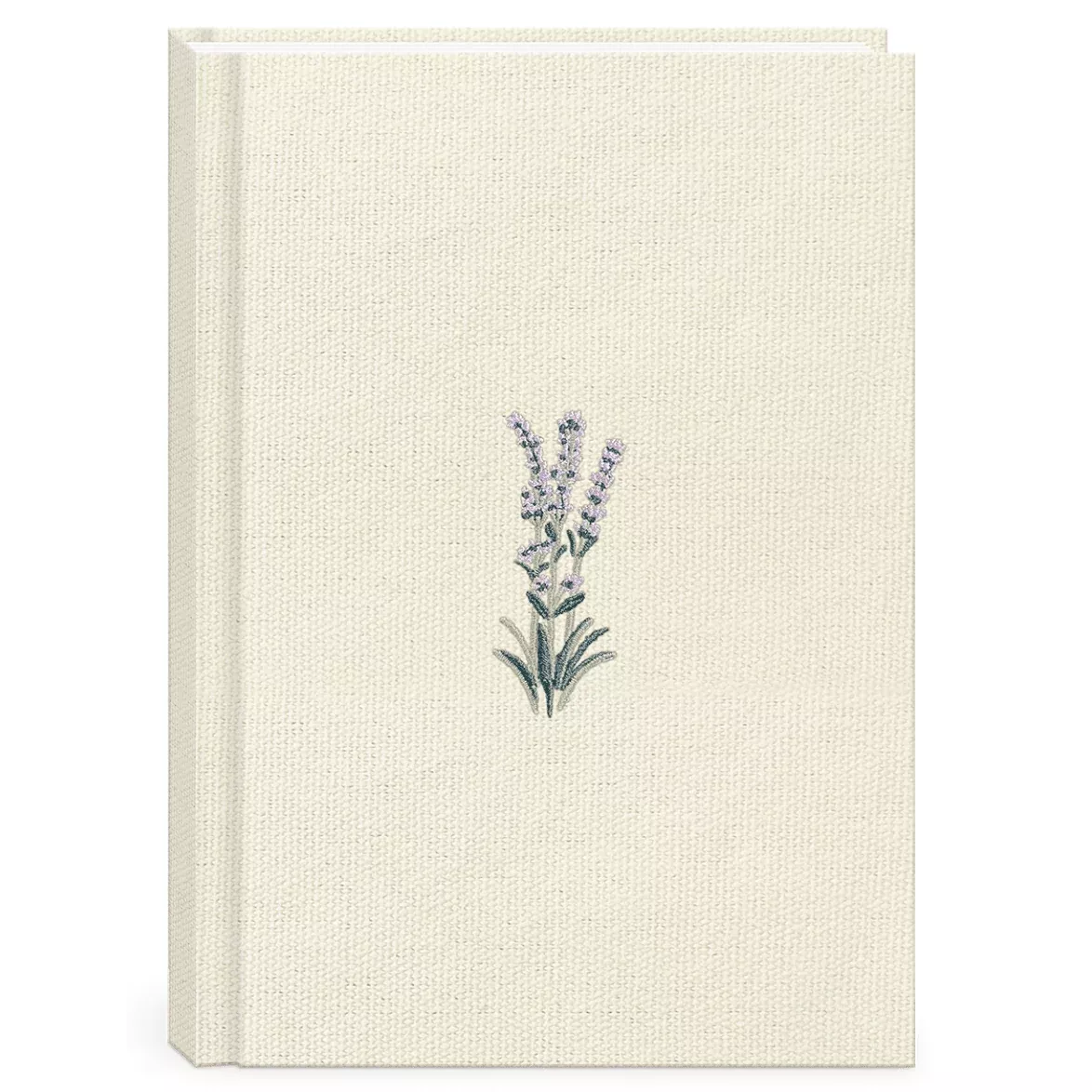 Delicate Floral Fabric Journal