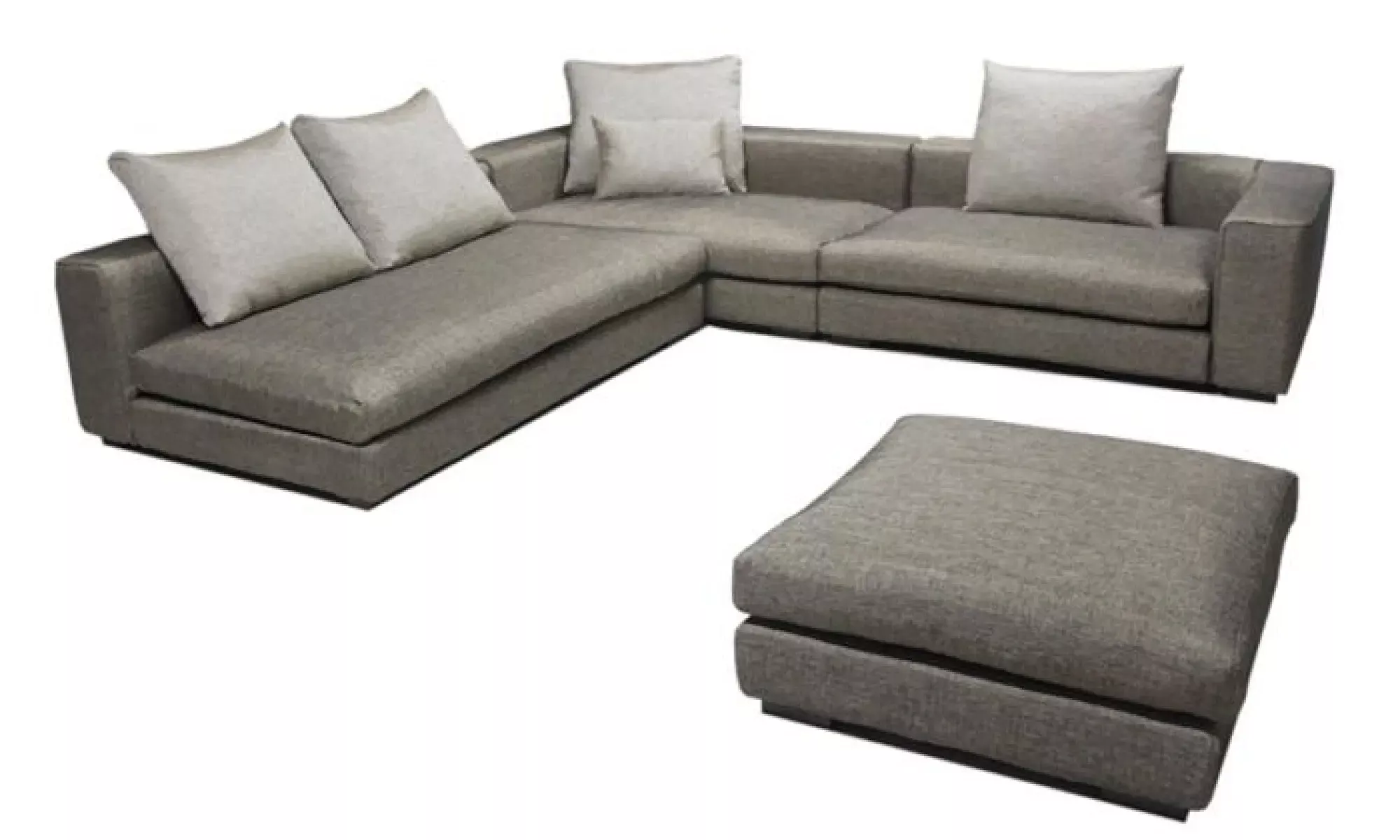 Designer Corner Fabric Sectional Sofa