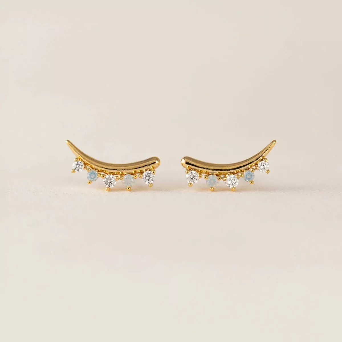 Dewdrop Climber Earrings