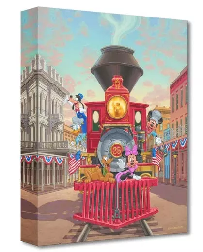 Disney Fine Art - All Aboard Engine 25