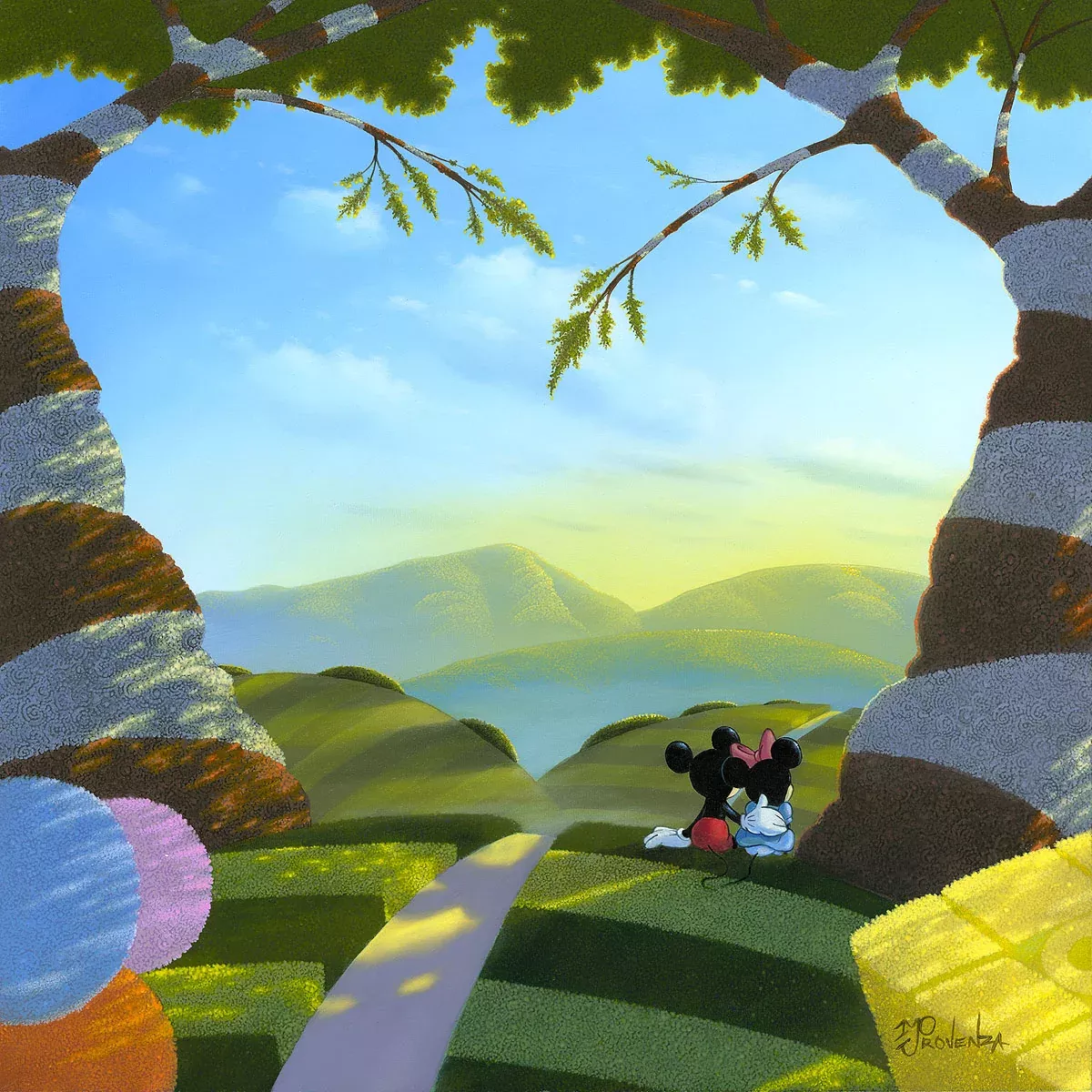 Disney Fine Art - Love's Path