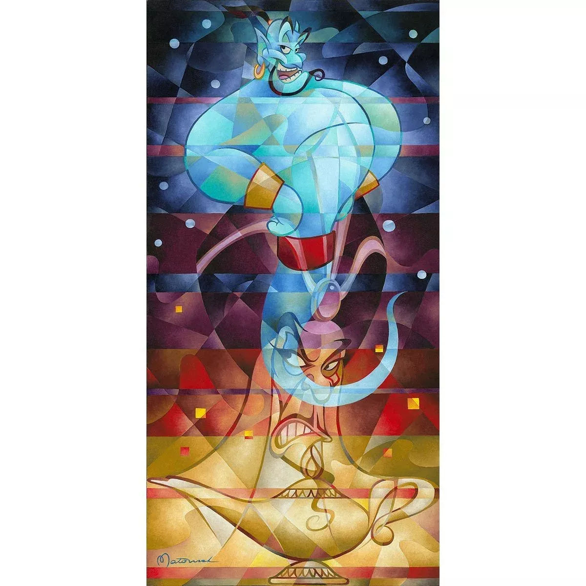 Disney Fine Art - Master of the Lamp