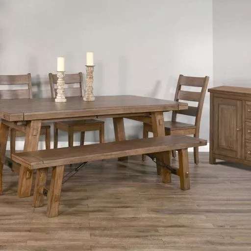 Doe Valley - Bench - Light Brown