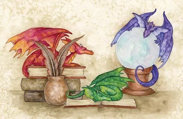 Dragons in the Library