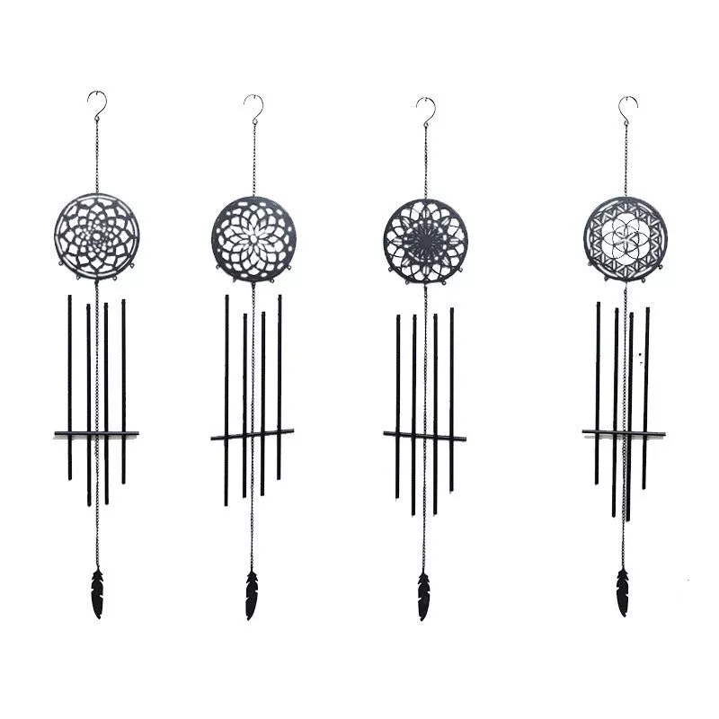 Dream Catcher Wind Chime With Feather
