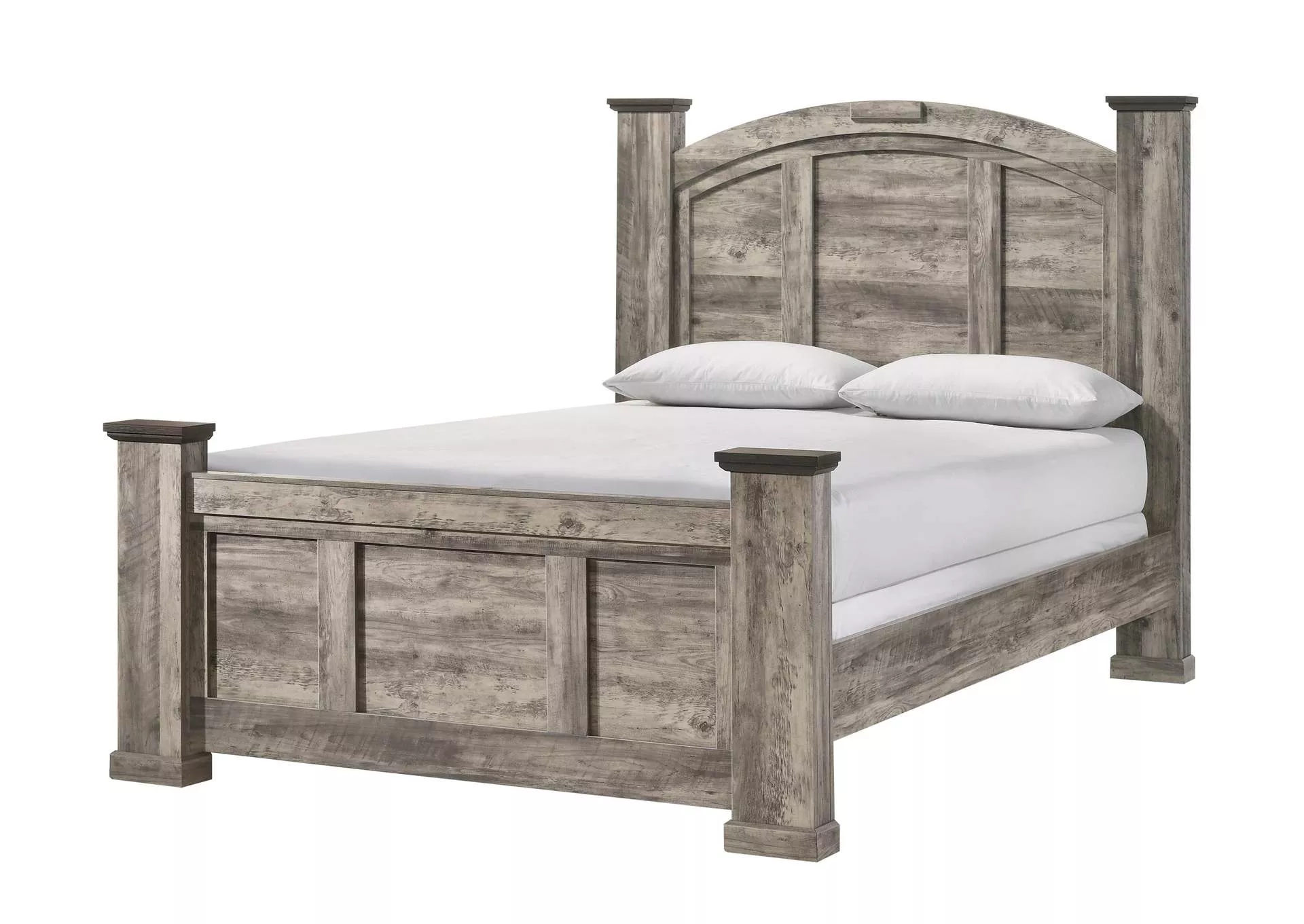 ELLA-MAE QUEEN BED - GRAY