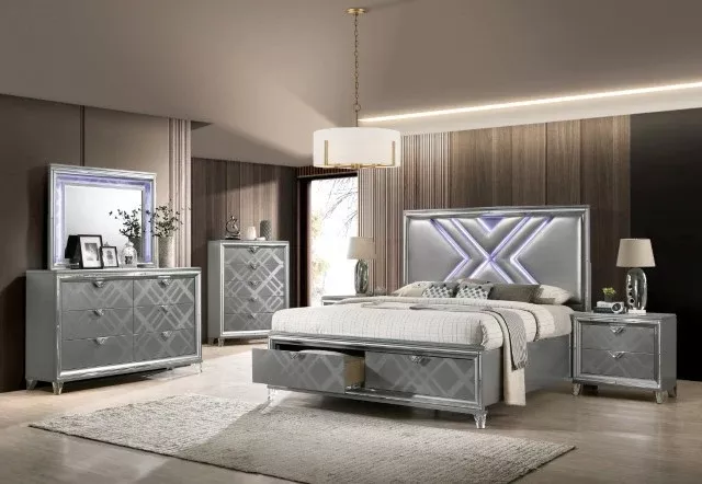 Emmeline - 4 Pc Queen Bedroom Set