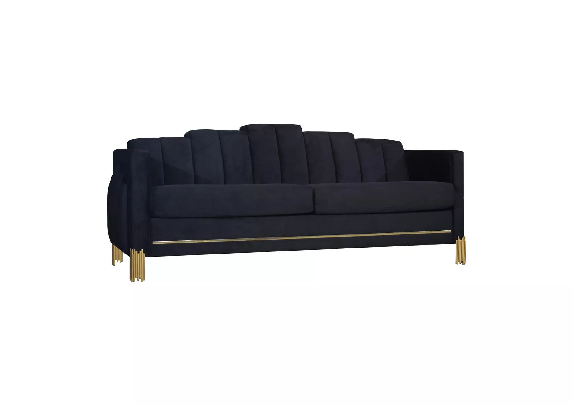 EMPIRE LIGHTED SOFA - BLACK