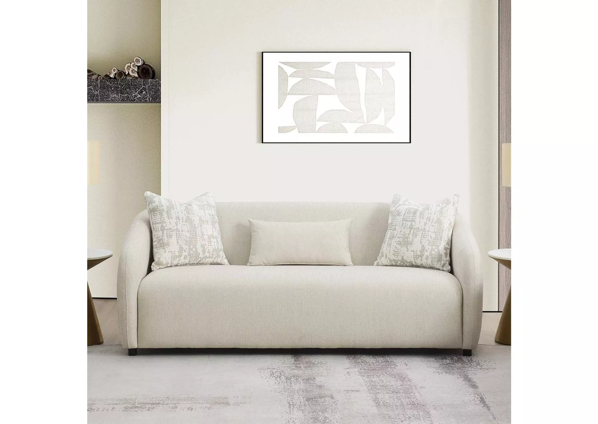 Etienne Sofa with 3 Pillows