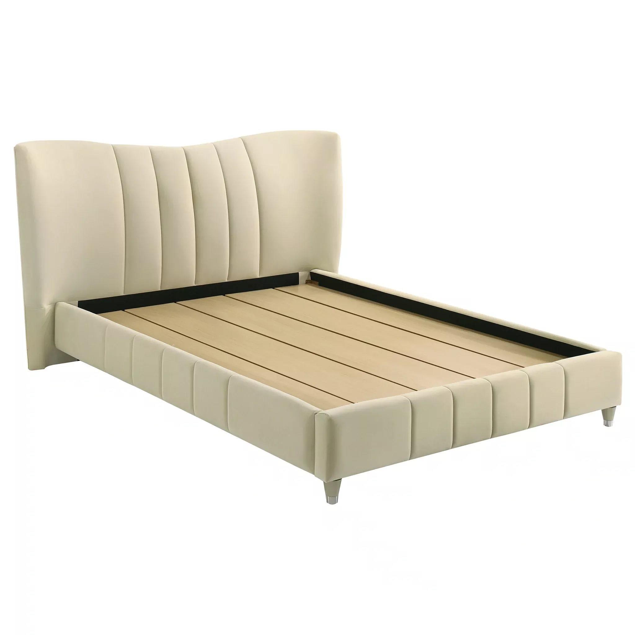 Evelyn Panel Platform Bed