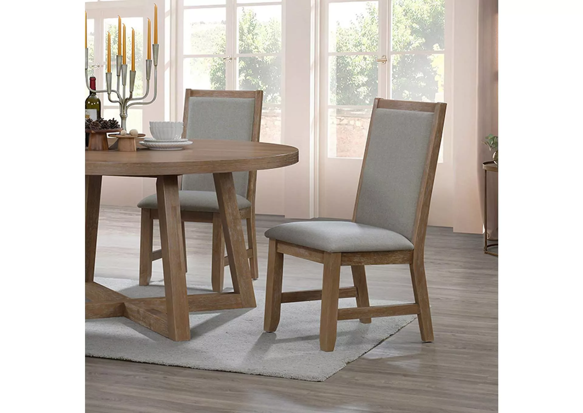 Everett - 5 Pc. Round Table Dining Set