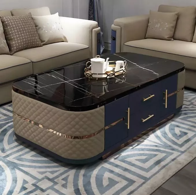 Exemplary Marble Top Coffee Table