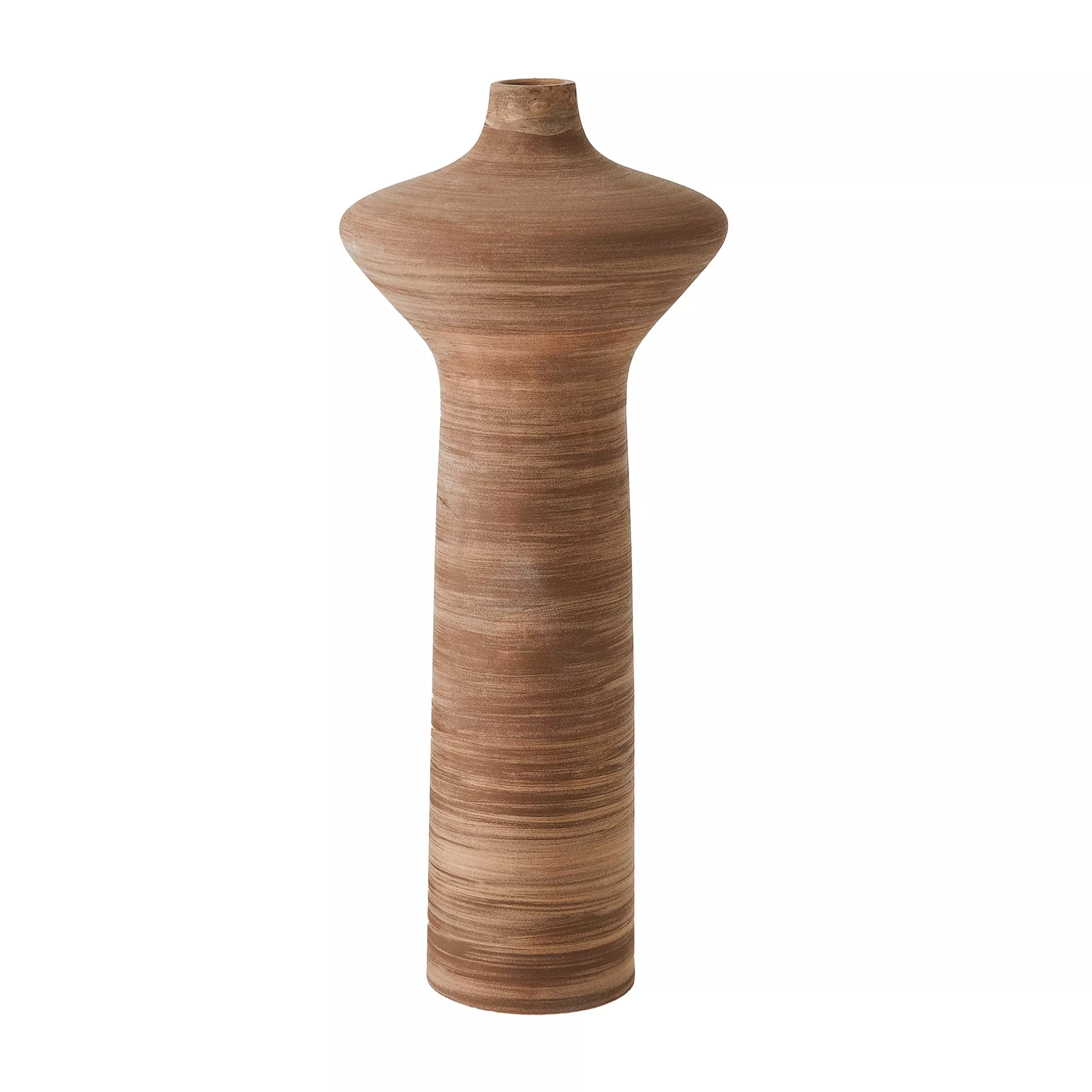 Expo Vase-Brown