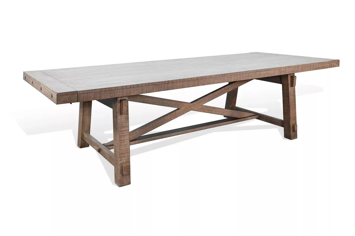 Extension Dining Table With Leaves - Desert Rock