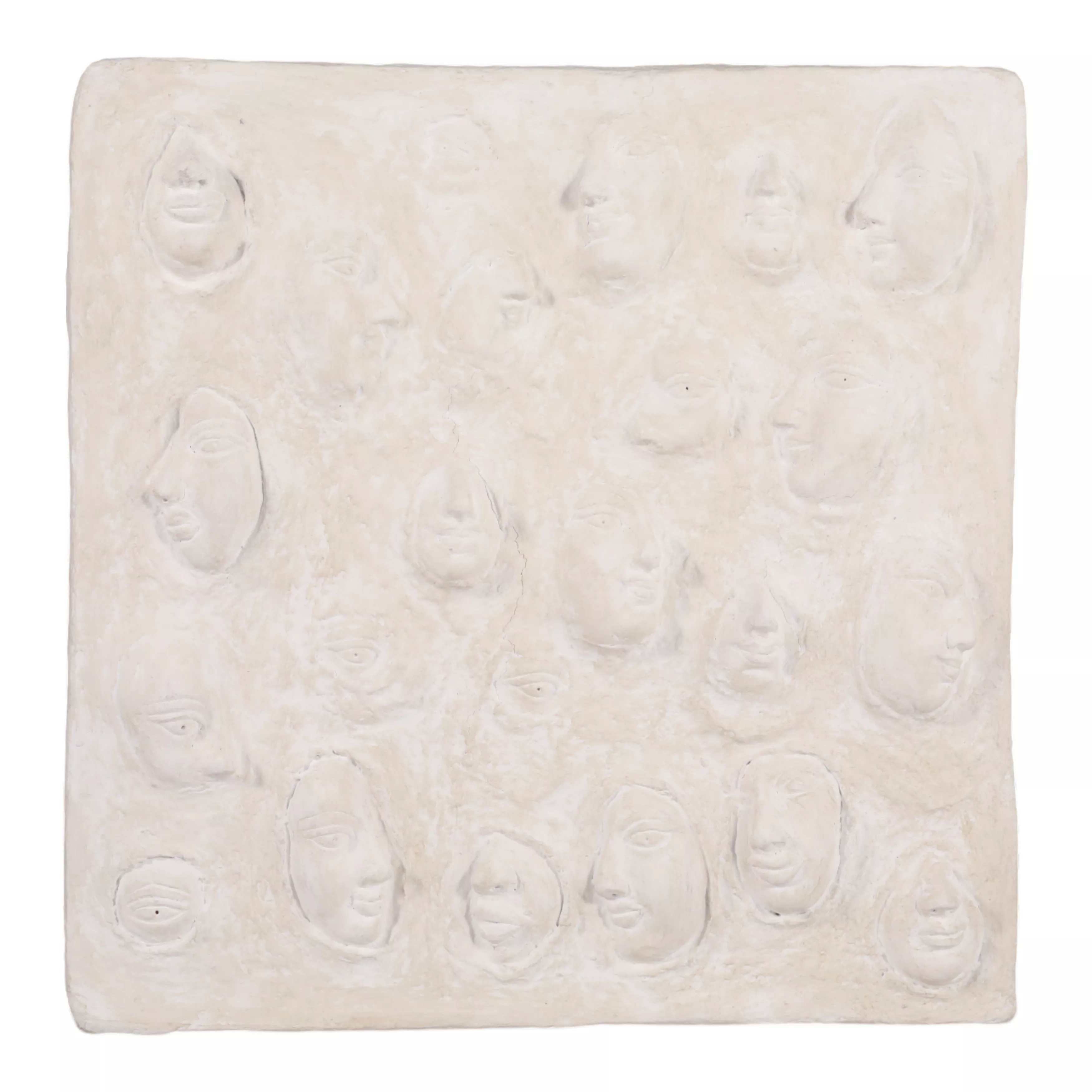 Faces Paper Mache Wall Art