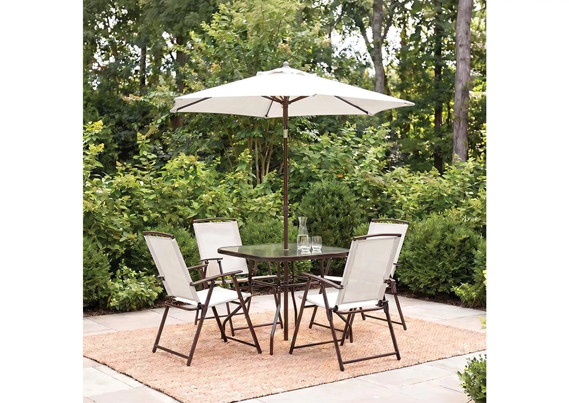 Fallone - 6 Pc. Outdoor Dining Set
