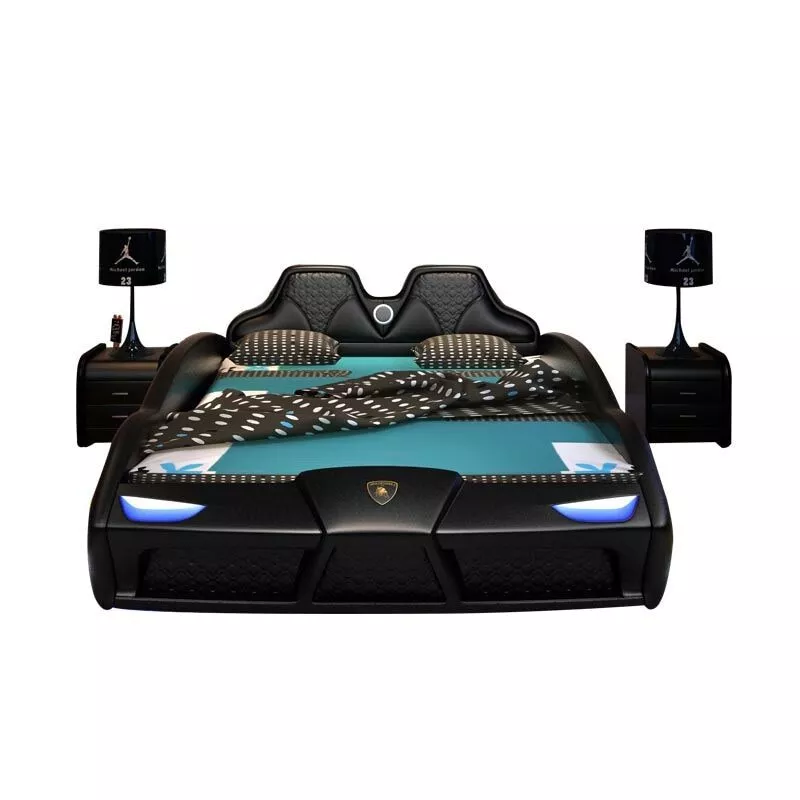 Fancy Designed Racing Car Modern Full Bed