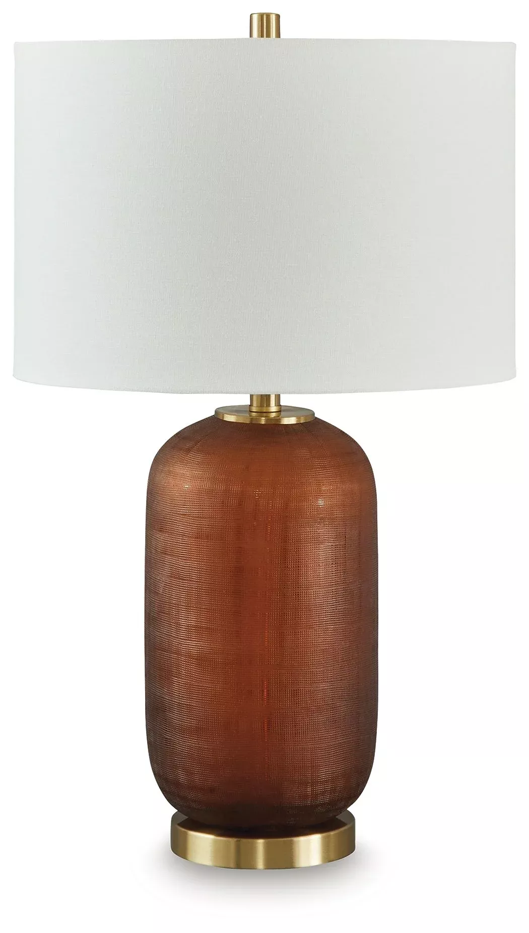Farberman - Glass Table Lamp - Amber