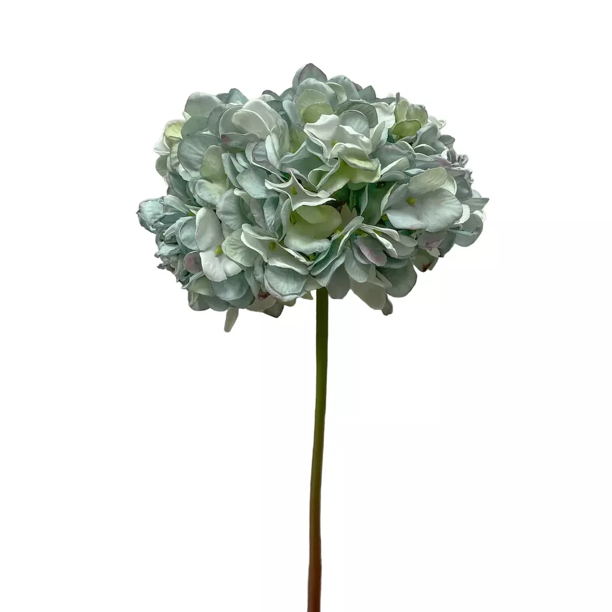 Faux Blue Dried Look Hydrangea