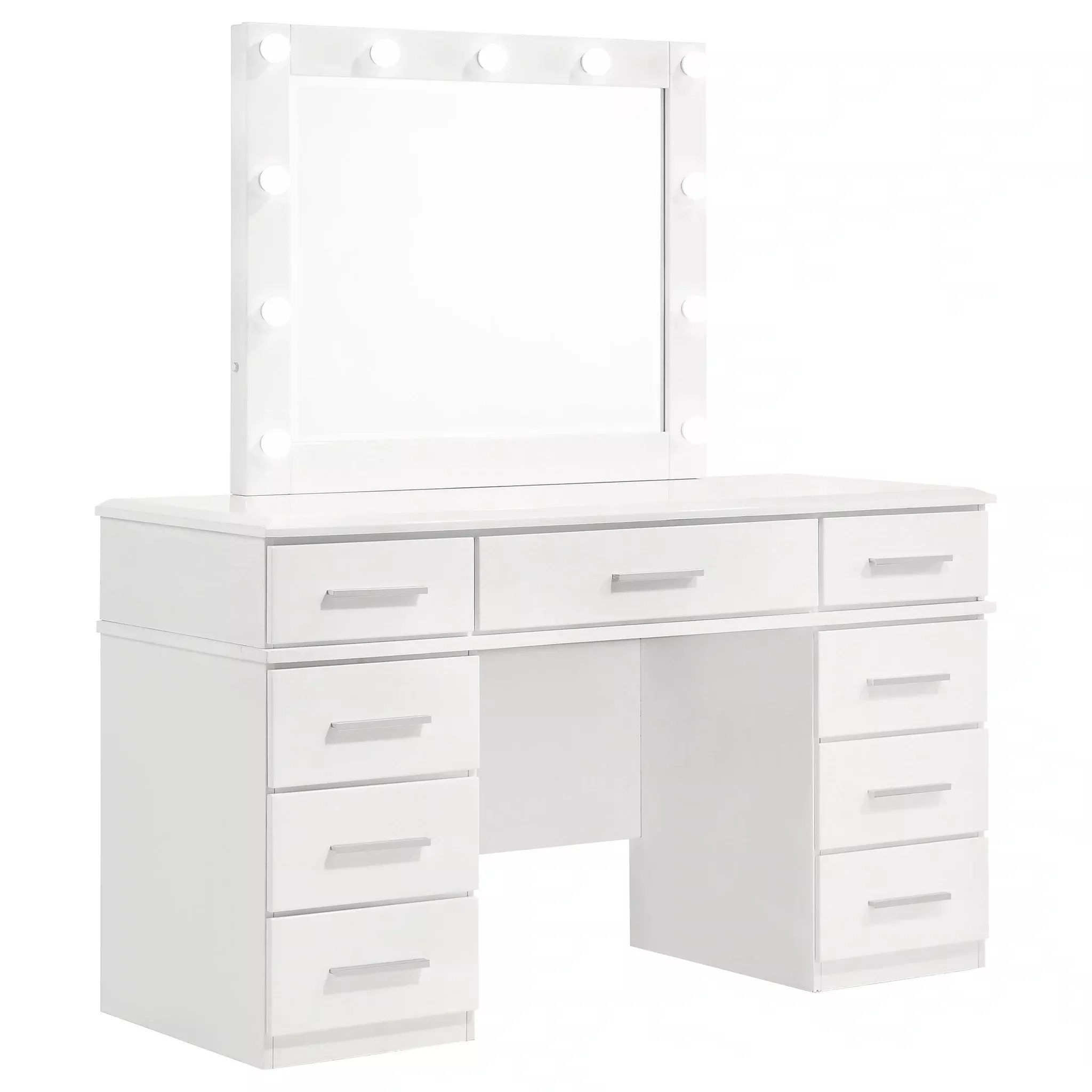 Felicity Makeup Vanity Table with LED Mirror