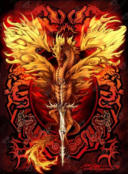 Flameblade Dragon