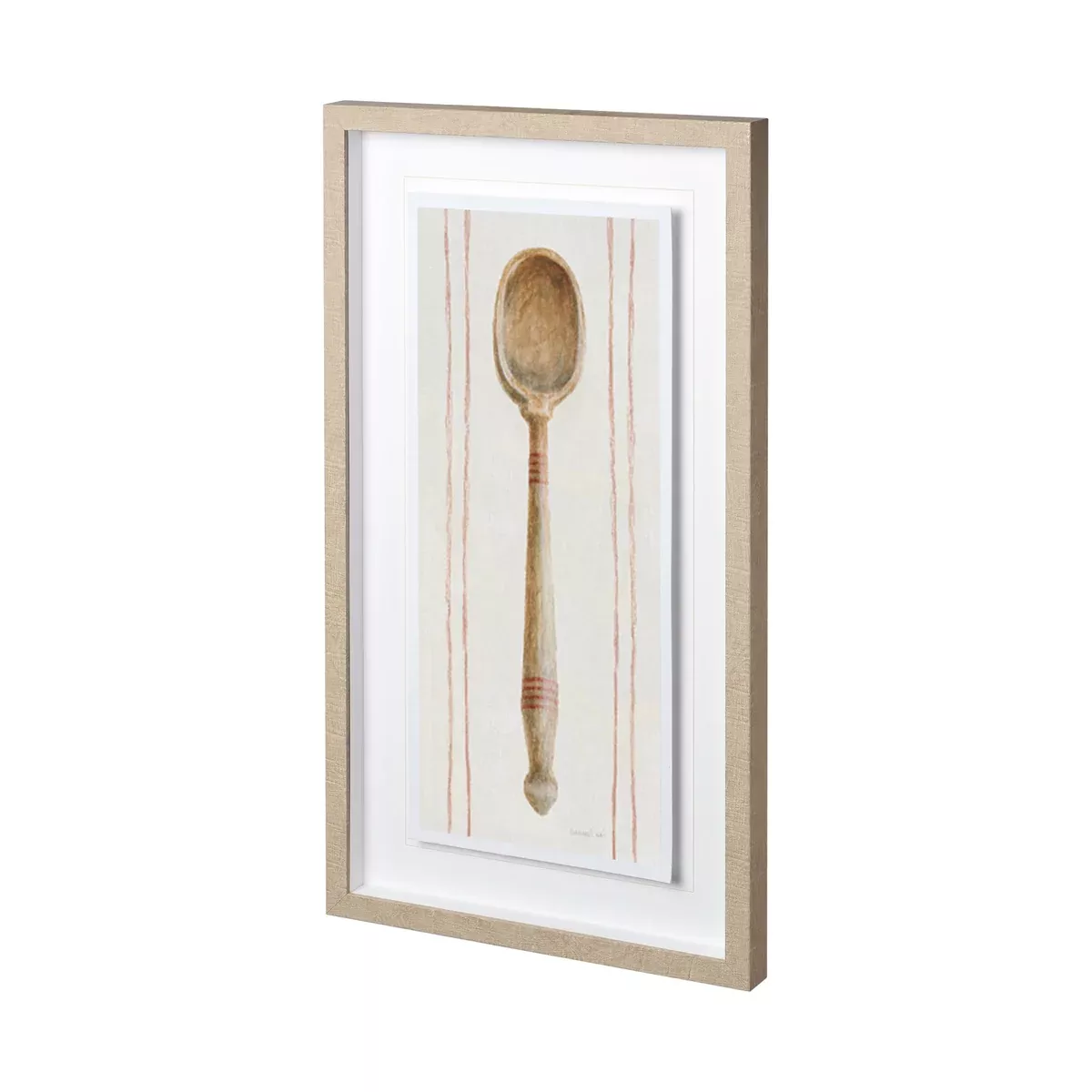 Flour-sack Kitchen II - Framed Print
