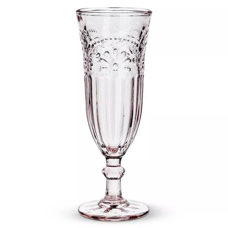 Flower Champagne Flute