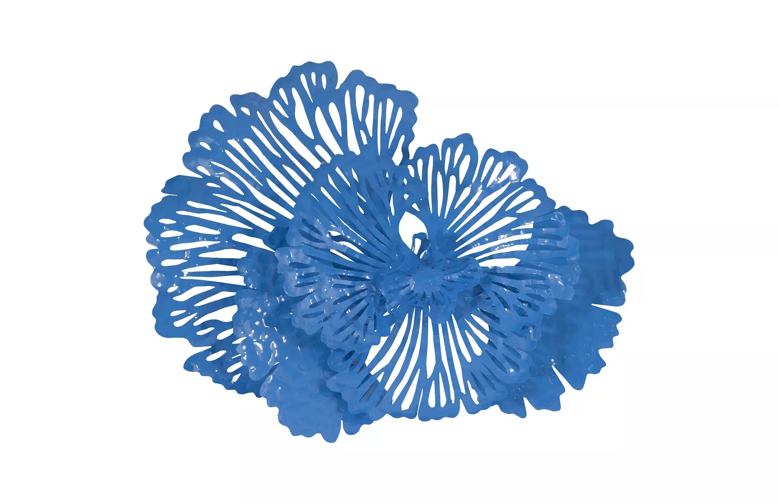 Flower Small Blue Wall Art