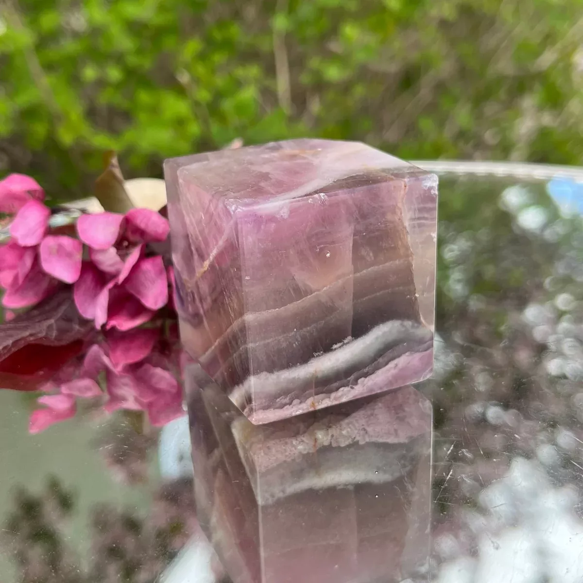 Fluorite Cube