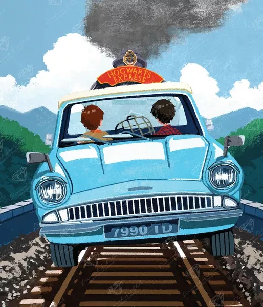 Flying Ford Anglia