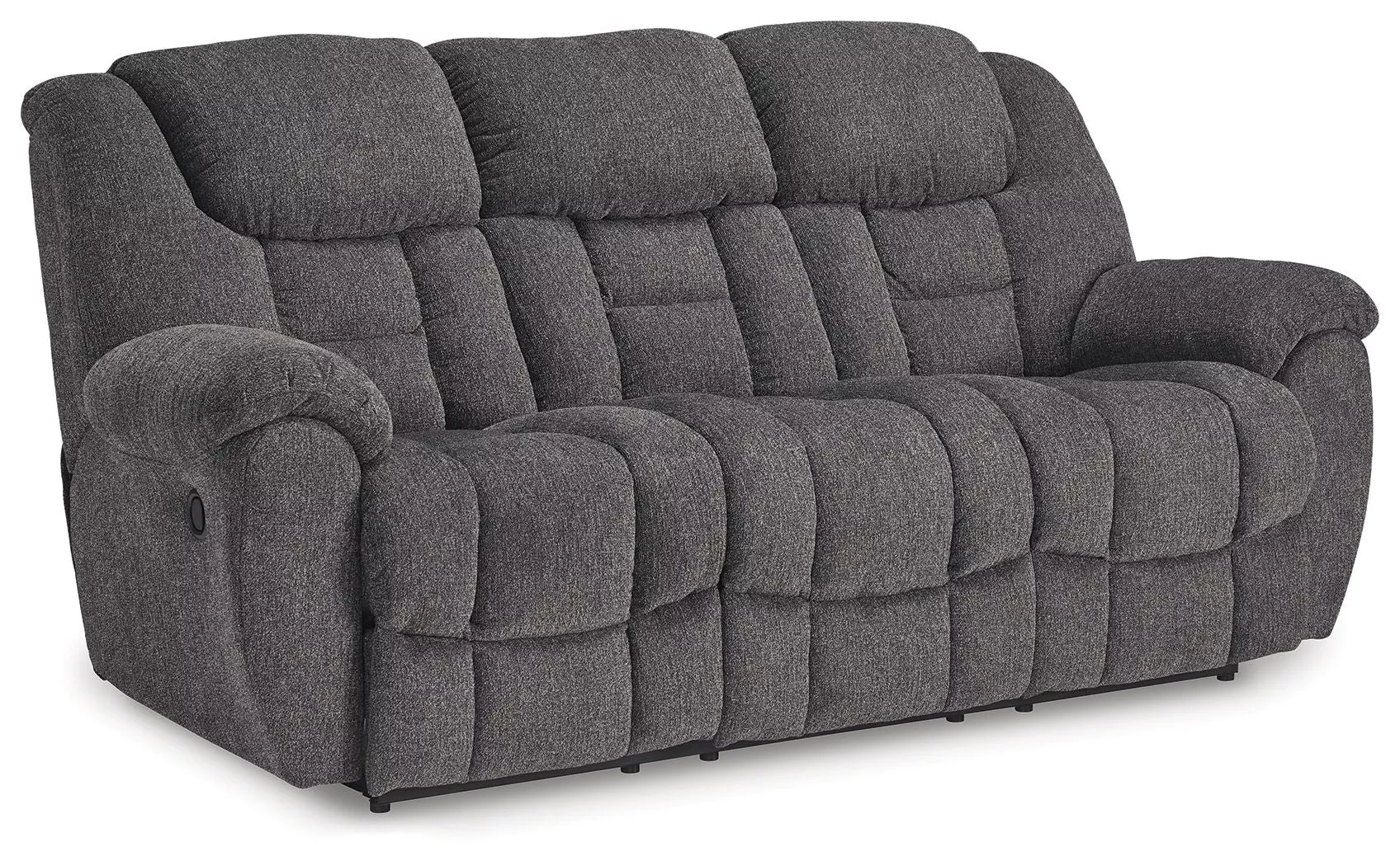 Foreside - Reclining Sofa - Charcoal