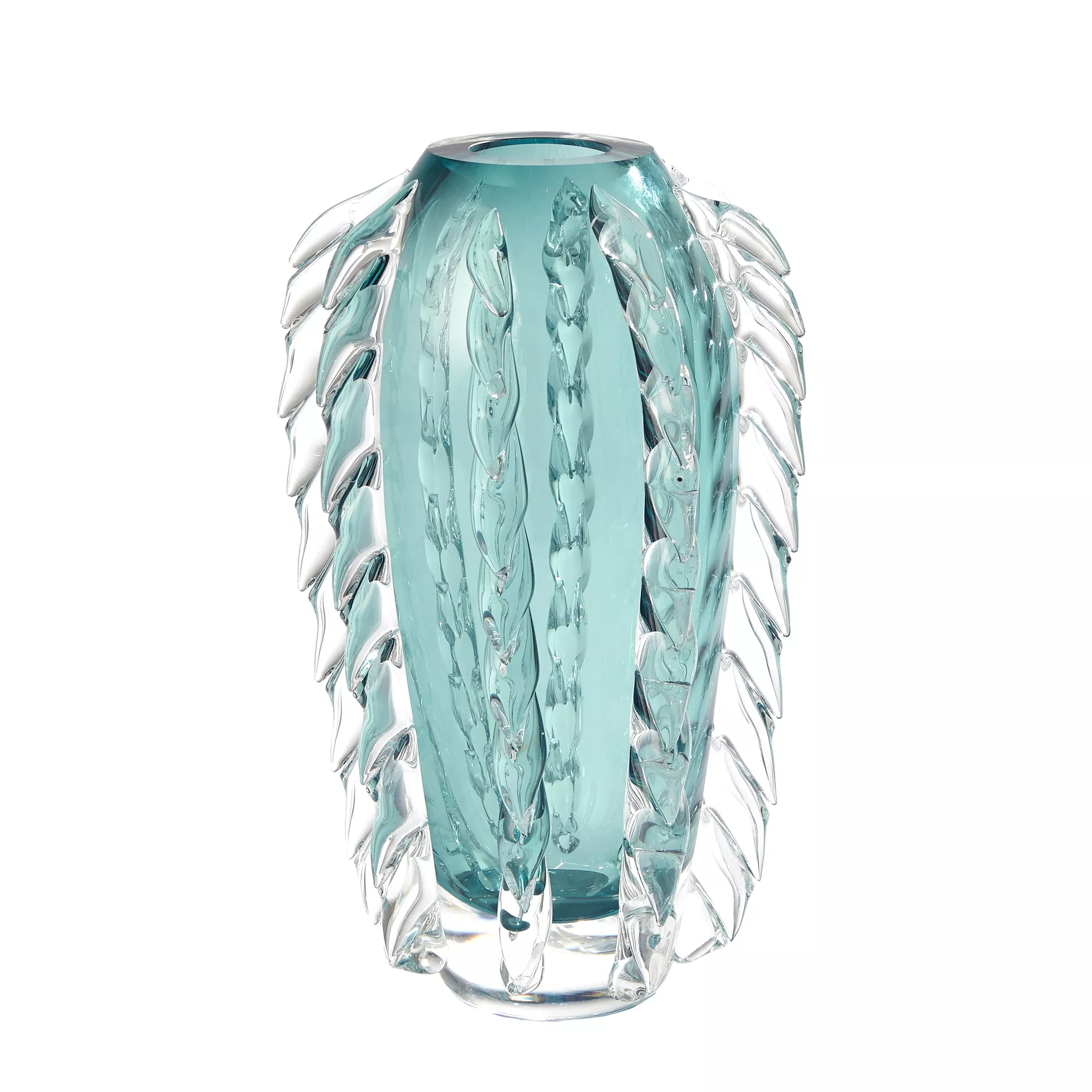 Fringe Vase- Blue