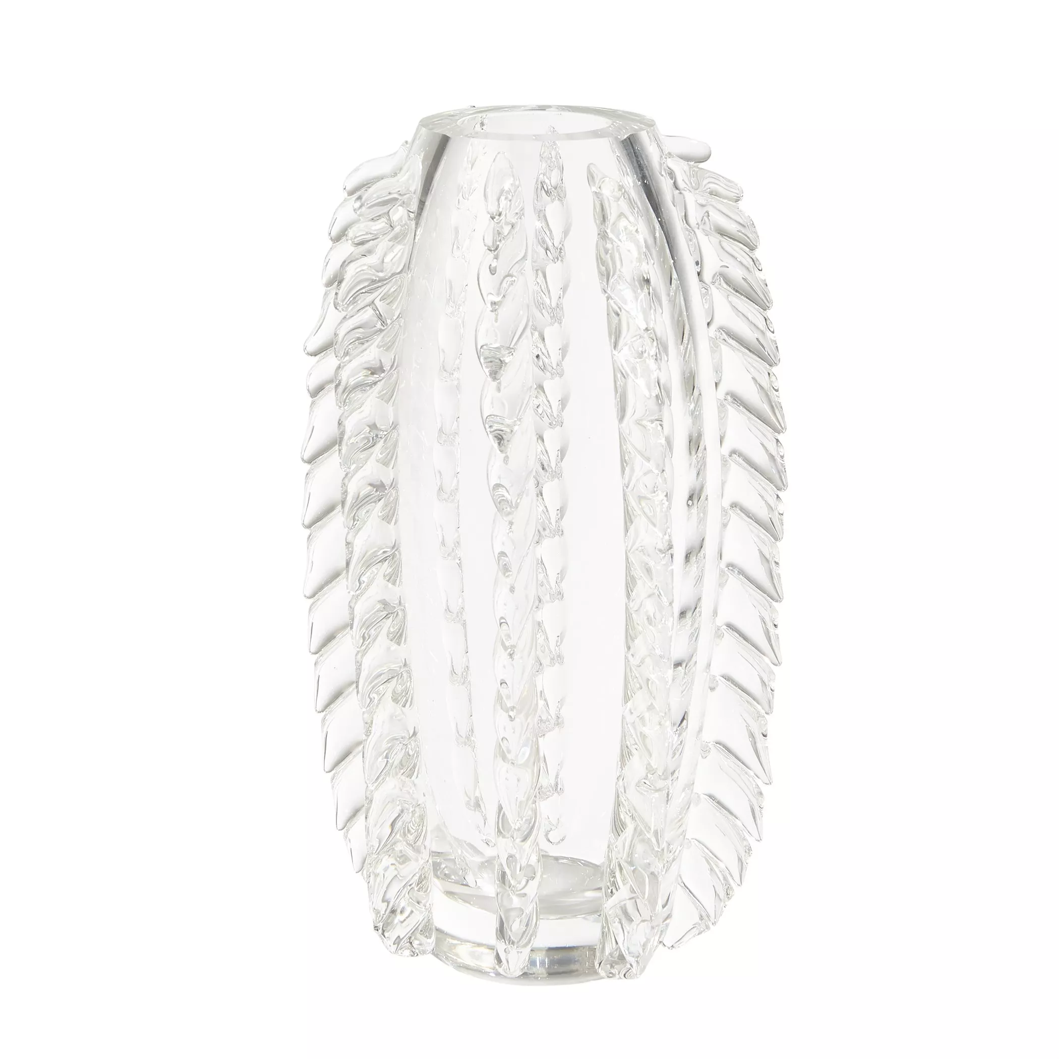 Fringe Vase- Clear