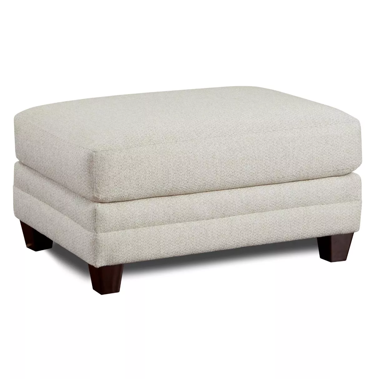 Fusion Furniture Fabric Ottoman 4483 BASIC WOOL