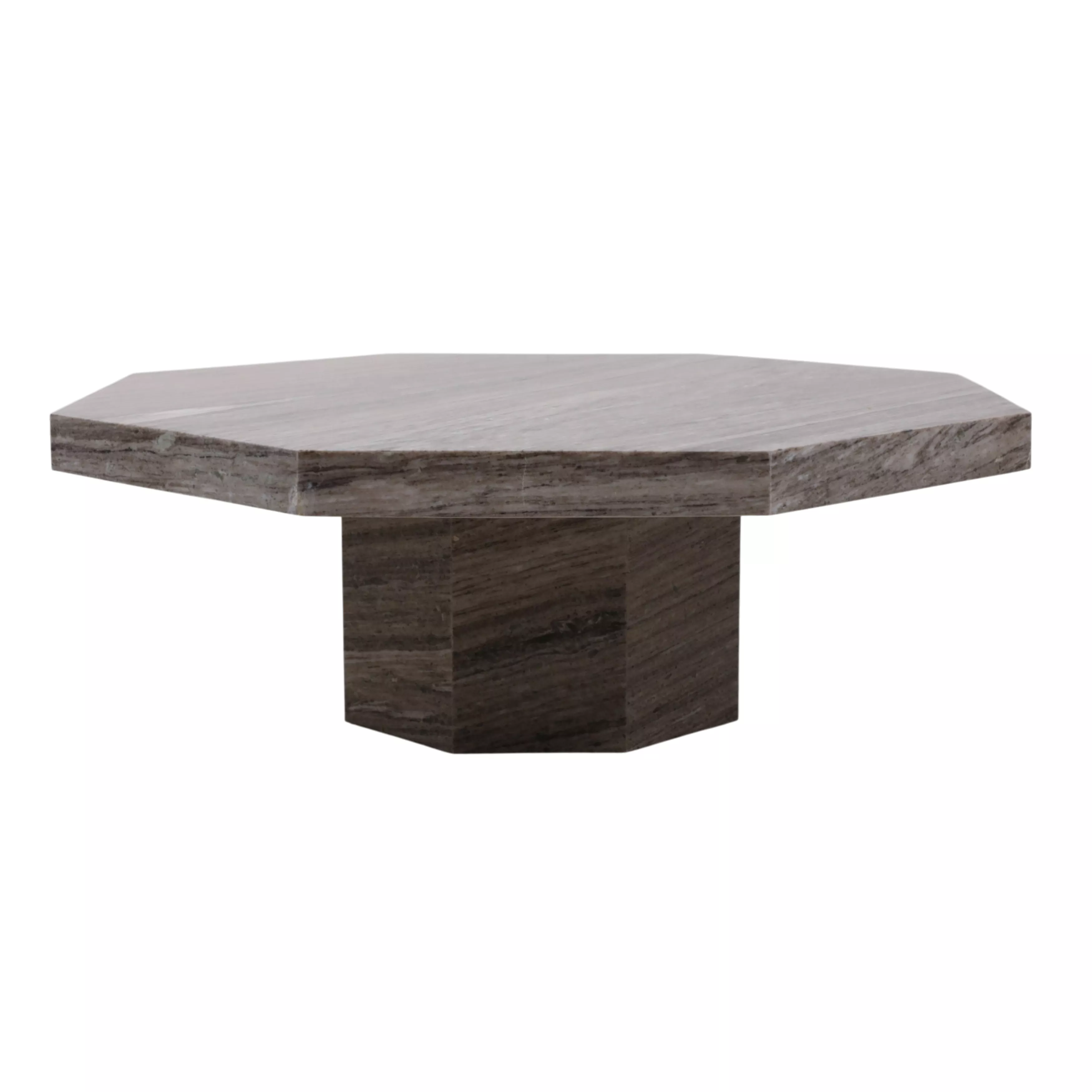 Geo Shaped Marble Coffee Table
