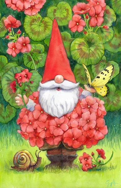 Geranium Gnome