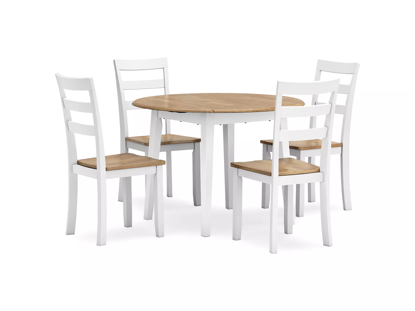 Gesthaven White 5-Piece Dining Set