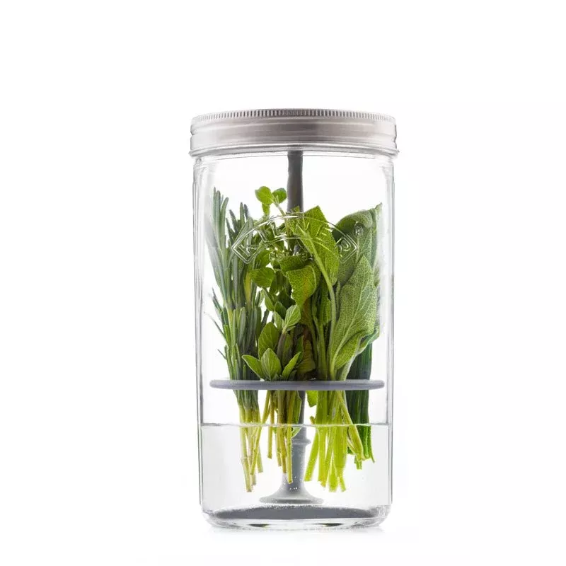Glass Herb Keeper