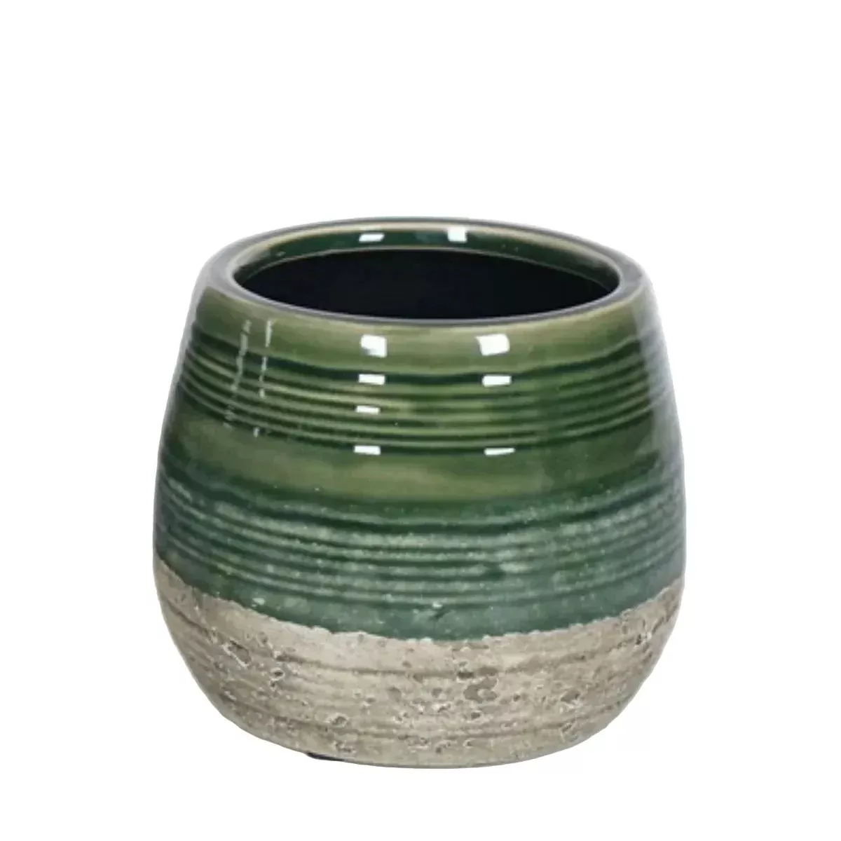 Green Gradient Plant Pot