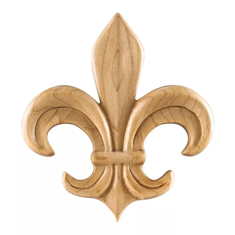 Hardware Resources Cherry Fleur-de-Lis Applique