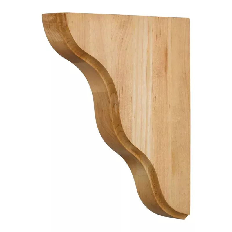 Hardware Resources Cherry Smooth Contour Bar Bracket
