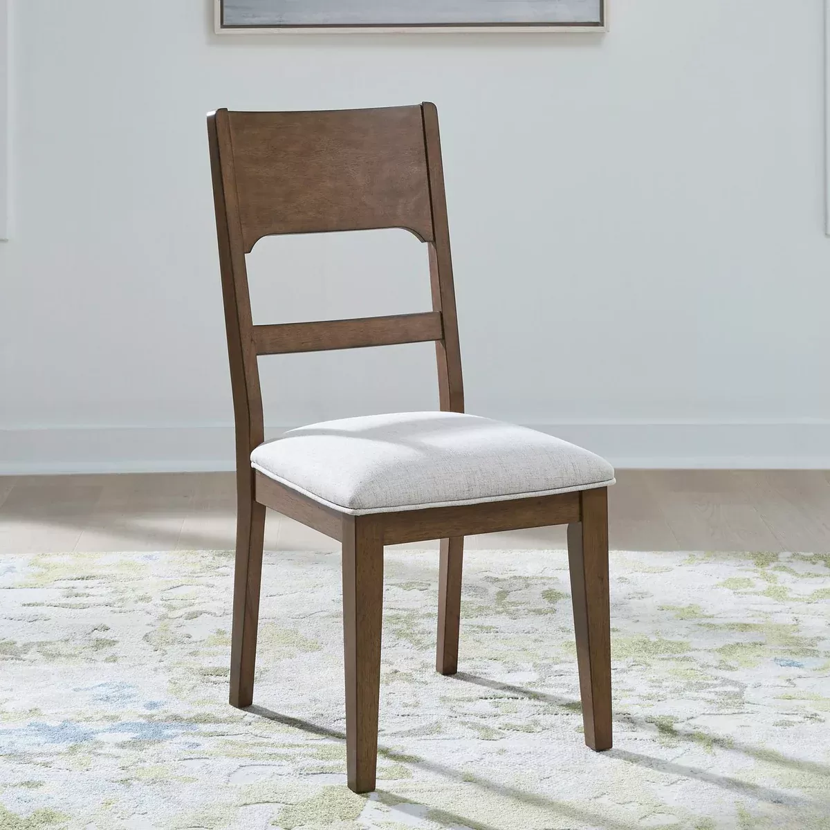 Harmony - Panel Back Side Chair - Brownstone