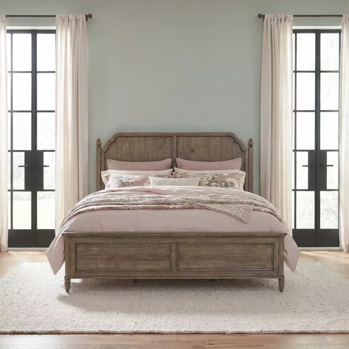 Hickory Grove - Panel Bed