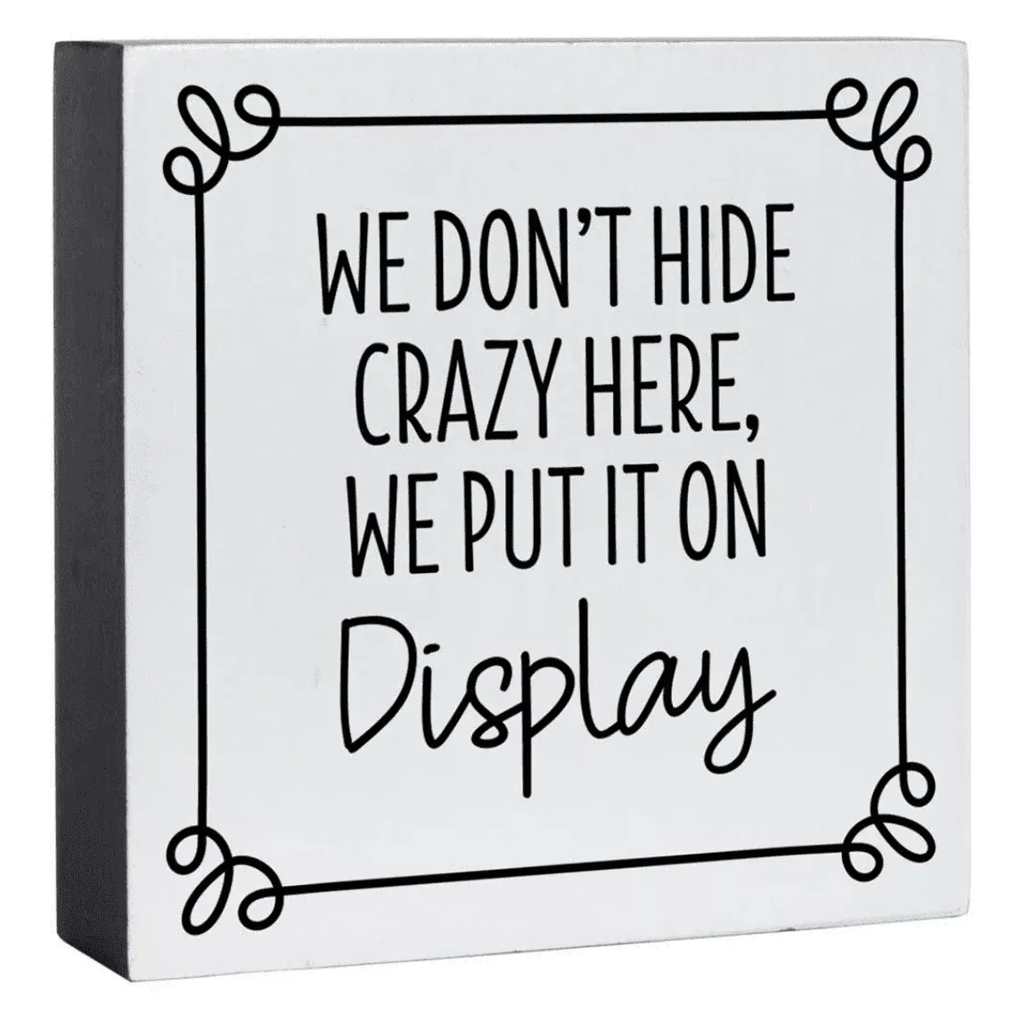 Hide Crazy - Mini Shelf Sitter