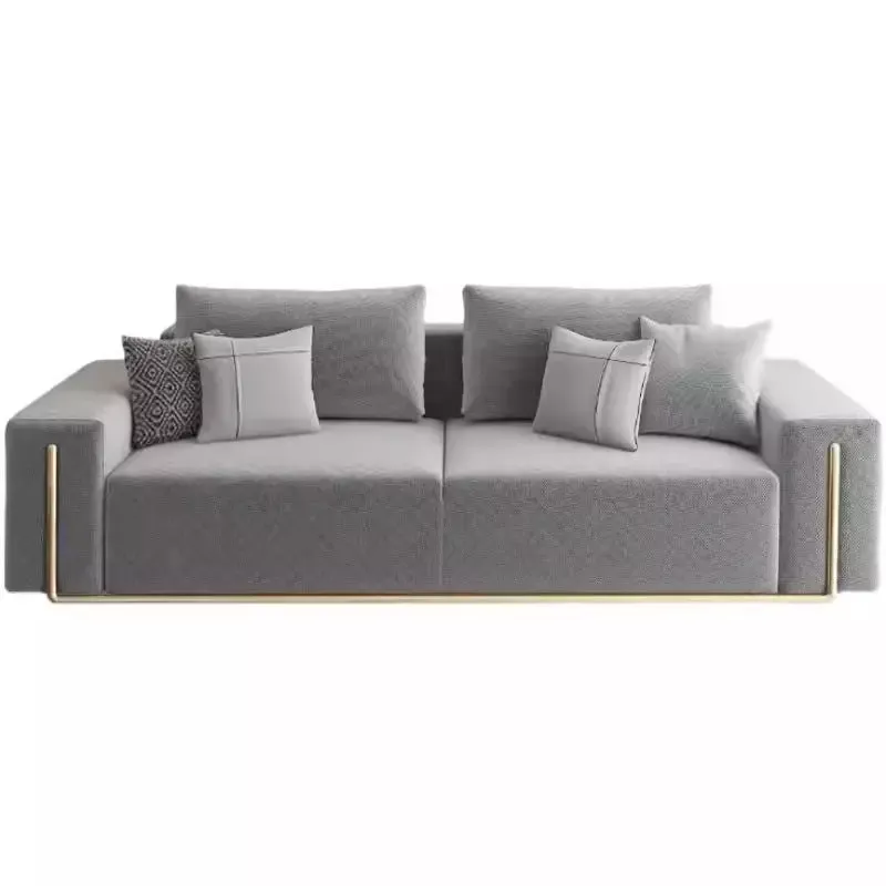 High-End 3 Piece Fabric Sofa Set