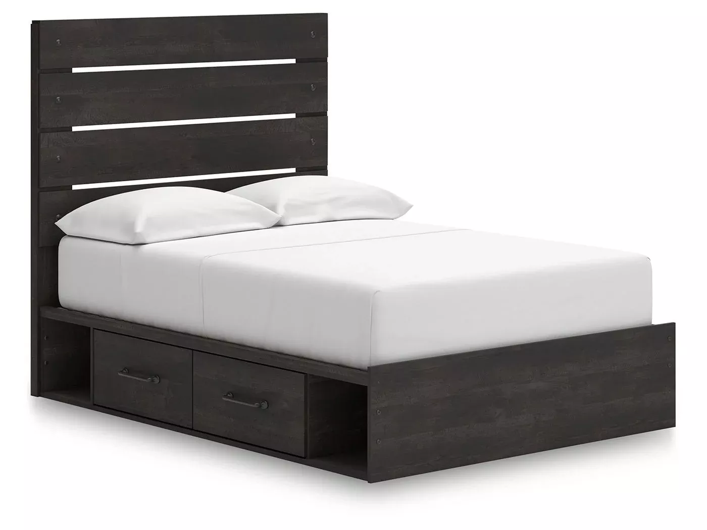 Hollivern - Panel Storage Bed