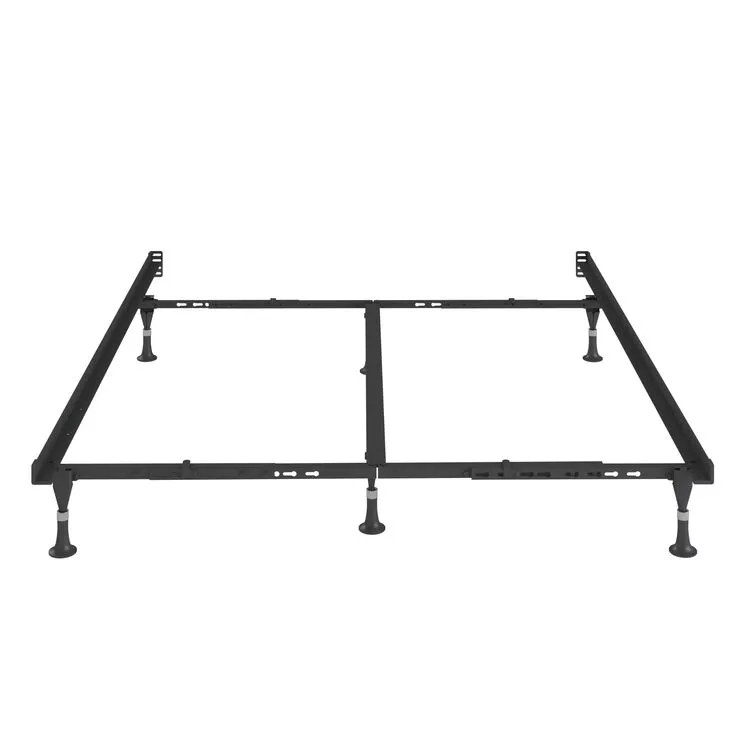 Hollywood Bed Frames Adjustable Bed Frame - Steel Platform Bed with Headboard Brackets